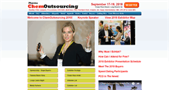 Desktop Screenshot of chemoutsourcing.com